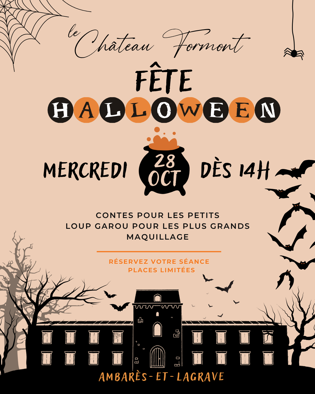 Halloween enfant au Château Formont